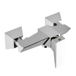 Italian Automatic Speed Shattaf Bathroom Mixer, Chrome Color