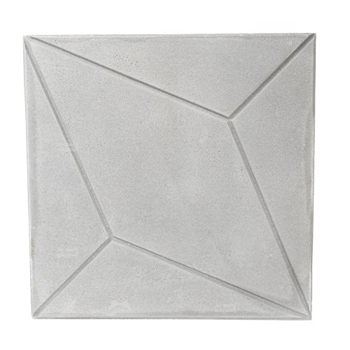 Decorative Cement Tiles 40×40 cm, Thickness 4 cm, Cement Color | Al Sarif Building Materials