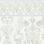 Italian Wall Decoration Size 10m×1.06m, Off White Color, Model 85077