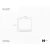 Avila Ceiling Light E27 Base 35W, Transparent Glass Diffuser 140x108 mm, Dark Gray | Avila - Image 2