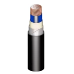 ATA Armored PVC Copper Cable, Size 50 mm2 Stranded Single Core, 600/1000 V, Blue | Riyadh Cables
