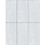 سيراميك بورسلان للأرضيات، نمط رخامي، الأبعاد 60 × 120 سم، لون رمادي