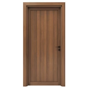 Premium Wooden Door Classic Design 235x115 cm Brown 6 cm Thickness | BM02