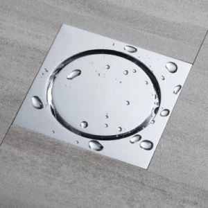 صفاية تصريف للمياة 15×15 سم لون تيتانيوم | N167.003-3