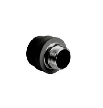 PPR Adapter Male Size 90mmx3 inch, Pressure 25 Bar, Black Color | Ask Thermal Pipes Factory
