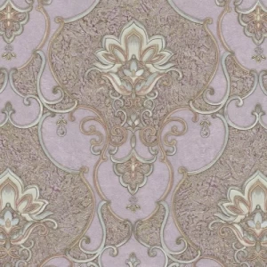 Italian Wall Decoration Pink Color, Length 10m, Width 1.06m, Model 85061 | Balbaid Decor Company