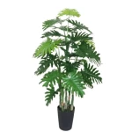 Artificial philodendron tree, length 120 cm, green color