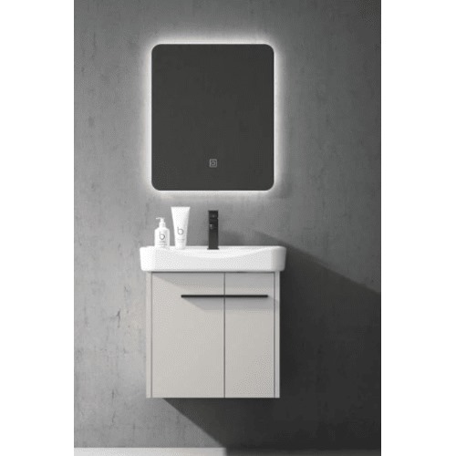 Bathroom Washbasin 50 cm Ceramic Basin, Creamy Color | Al Muhaidib Sanitary and Ceramic