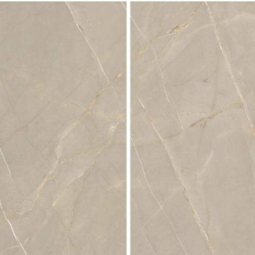 Fujian Rectangular Porcelain Tiles Glossy 9.5 mm Thickness 60×120 cm Dark Beige | Fujian