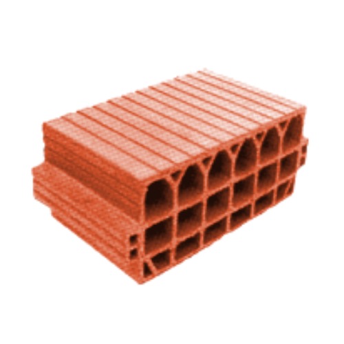 Hourdi Red Bricks Size 46×20×25 cm Weight 14.85 kg | Yamama Factories for red bricks and clay products