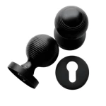 Separated Movable Door Handles, Black Color