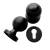 Separated Movable Door Handles, Black Color