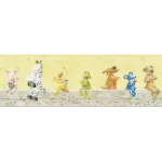 Germany Youth and children Wall Decoration, Size 10m×0.53m, yellow Color, Model 296013