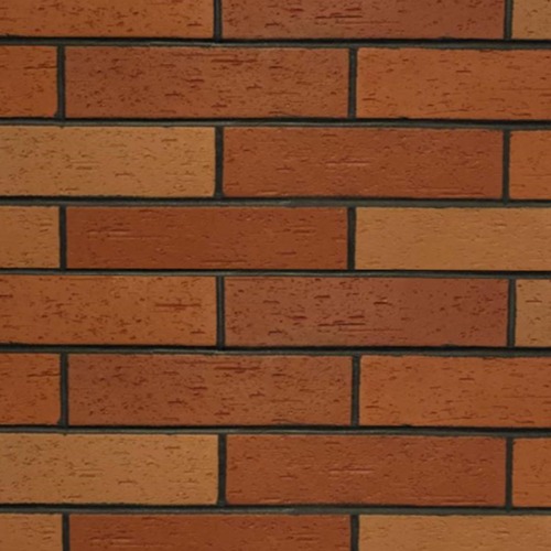 صفائح طينية مودرن بريك 124 C4 للجدران 24×6 سم، بني غامق | MCM Clay Cladding