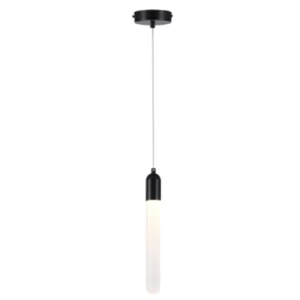 Modern Decorative Ceiling Light 120 cm Length, 4 cm Width, Black Color | 49480