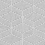 Italian wall covering, size 10m x 0.53m, light grey color, model 63039