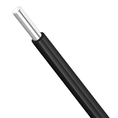 لفة سلك امريكي 600 فولت 18 AWG نحاس مصمت مطلي بالقصدير عزل PVC اسود | شركة كابلات الشرقية للصناعة