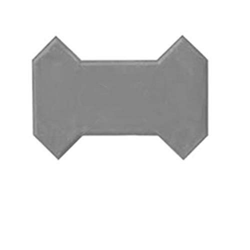 i Shape Interlock Paver Tile 13.5x20 cm Thickness 6 cm Gray | AL ARMAK COMPANY