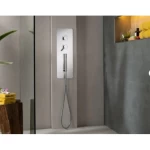 خلاط دش استحمام مخفي، لون كروم، مقاس 25×25 سم، موديل صولو