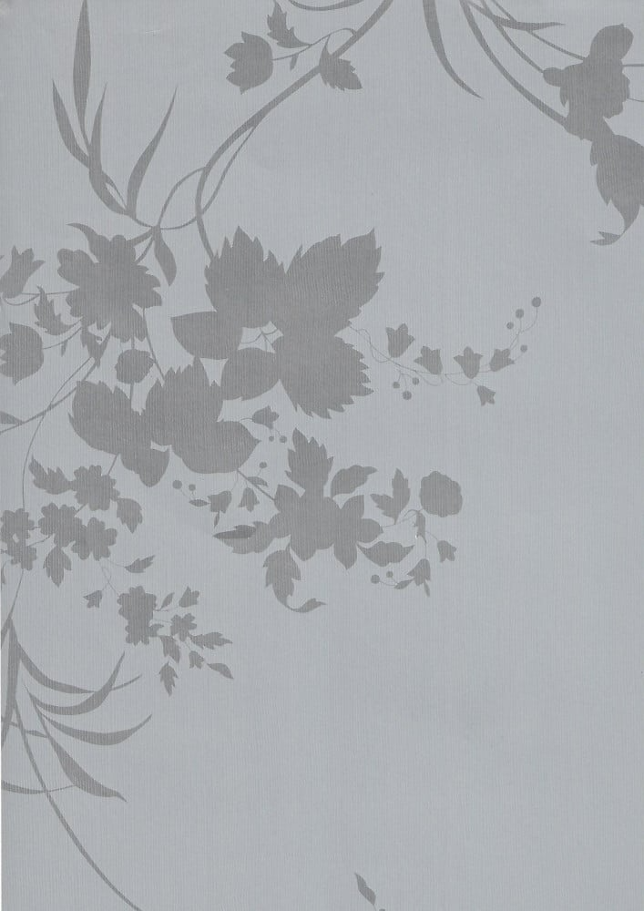 Dark Gray Rose Wallpaper 10m x 53 cm, Elegant Design | Luxury line