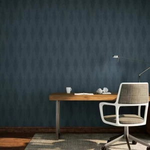 ورق جدران هندسي مقاس 10م × 50 سم لون تركوزاي | GF62081