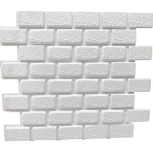 Decorative Stone Wall Panels Height 50 cm Length 70 cm White | Zakharef Company