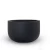 Fiberglass Plant Pot, Round, 47cm Width. 66cm Height, Dark Grey