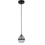Modern Ceiling Pendant, Black Color, Diameter 120 cm, Length 100 cm