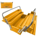 صندوق عدة كبير صاج 3 مراحل مقاس 495×290×200 مم، ماركه انجكو