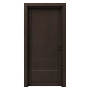 Premium Classic Door 235x115 cm, Burnt Brown, Thickness 6 cm | YT-51492628