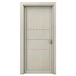 أبواب بريميوم عالية الجودة، لون اوف وايت، مقاس 235 × 115 سم، سماكة 6 سم، موديل GM01