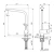 Ideal Standard Sink Mixer Shinny Chrome Color | ALHashim Sanitary Tools - Image 2