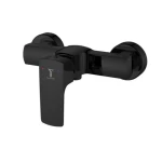 Shower Mixer, CUBIST Model, Black Color | Saudi ceramics