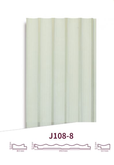 Korean Internal Wood Substitute for Walls Size 209×13 cm, Polystyrene | Luxury line