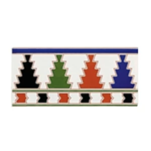Moroccan Ceramic Tera Relief Cobalto, Size 28x14 cm, 8.5 mm Thickness | 380_1