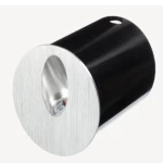 Garden Wall Light, Black Color, 8 cm Height, 8 cm Width