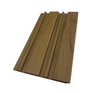 Artificial Wood Decor PS Size 290×12 cm Brown Color Model 07 | 