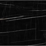 Spanish glossy porcelain flooring, length 120 cm, width 120 cm, black colour