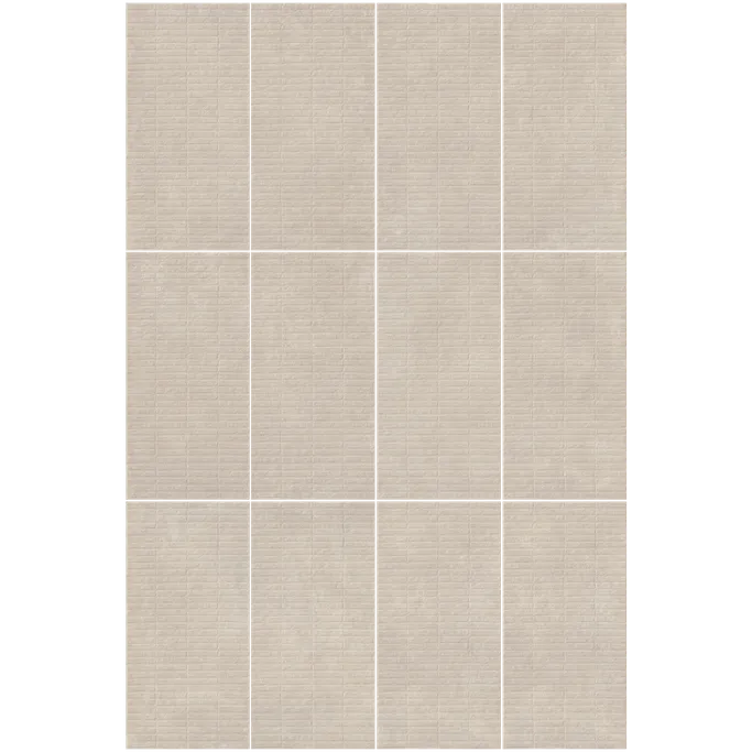 Porcelain Floor Tiles 120x60 cm, Brown Color, Cementi Model | Abyat Company