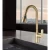 kitchen Sink Mixer, Brand Pluto, Matte Gold Color