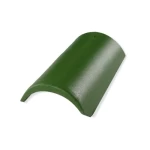 زاوية سقف قرميد، مقاس 255×420 مم، لون أخضر غامق | مصنع الديار العميقة