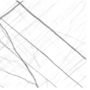 Decorative Marble Size 122 × 280 cm White Color | SD42