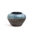 Decorative plant pot, size 28x20 cm, blue with brown color 