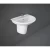 Half Pedestal Bathroom Washbasin, Size 20x25×51.5 cm, Ivory Color | Rak Ceramics
