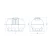 Polyethylene Horizontal Water Tank 1000 Liter Capacity, Size 1588x1127 mm | Al Zamil Tanks - Image 2