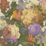 Italian Wall Decoration Size 10m x 0.73m, Multicolored, Model 24105