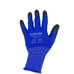 Nitrile work glove, size 10 XL, blue color, Makute brand