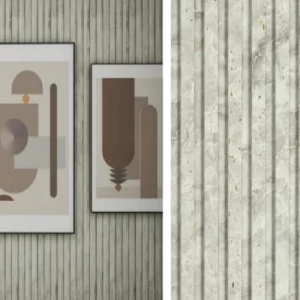 Interior Wooden Wall Panels 20 cm Width 130 mm Thickness Off White | C-151
