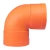 UPVC Elbow 90° Size   2 inch  Orange  Color  | Almona Company