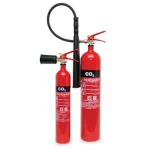 CO2 Fire Extinguishers NAFFCO Model NC2 Capacity 2 KG Mobile Kitemark/LPCB Approved